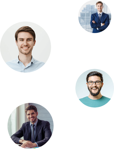 round shape avatar images