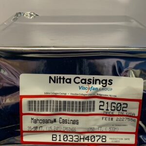 21MM Mahogany Collagen Casings (Case)