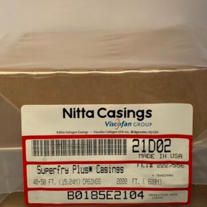 21MM Clear Collagen Casings (Case)