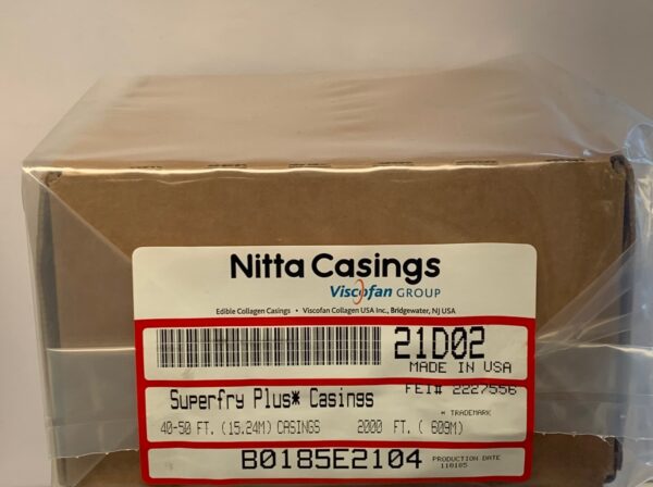 21MM Clear Collagen Casings (Case)