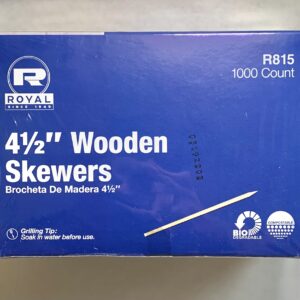 4" 1/2" Wooden Skewers