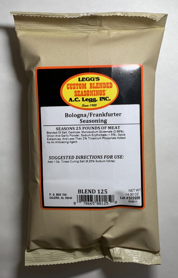 A.C. Leggs Bologna/Frankfurter Seasoning