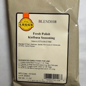 A.C. Leggs Fresh Polish Kielbasa Seasoning