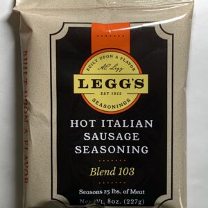 A.C. Leggs Hot Italian Sausage Seasoning Blend 103