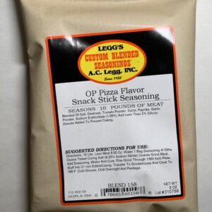 A.C. Leggs Pizza Flavor Snack Stick Seasoning