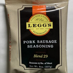 A.C. Leggs Pork Sausage Seasoning Blend 29