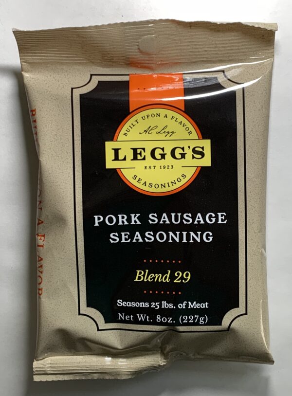 A.C. Leggs Pork Sausage Seasoning Blend 29