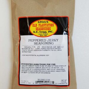 Leggs Old Plantation Peppered Jerky Seasoning