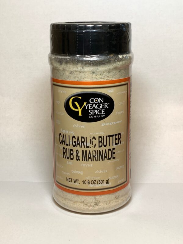Con Yeager Cali Garlic Butter Rub and Marinade