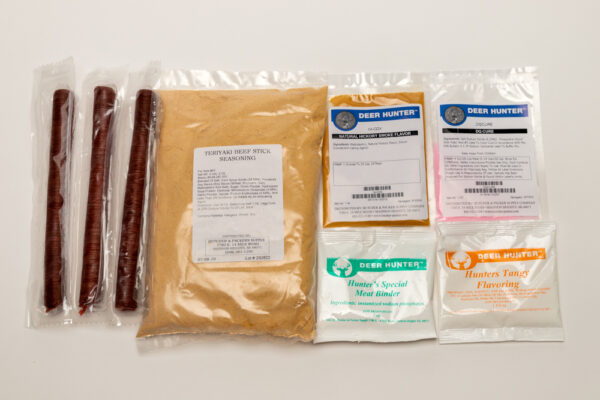 Deer Hunter Venison Teriyaki Snack Stick Kit (25 LB)