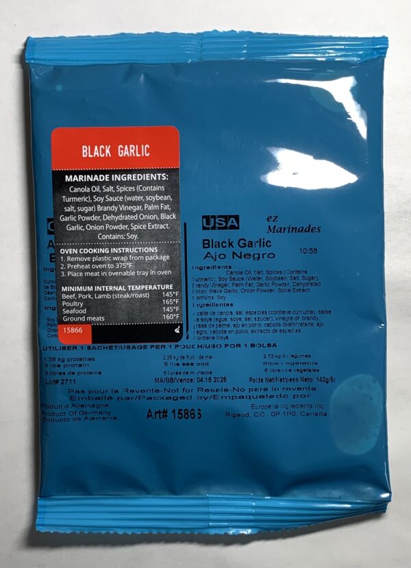 EZ Black Garlic Marinade - Image 2
