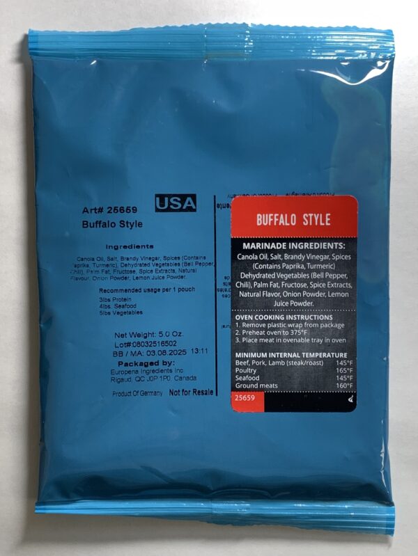 EZ Buffalo Style Marinade