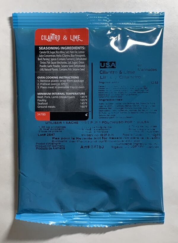 EZ Cilantro & Lime Marinade - Image 2