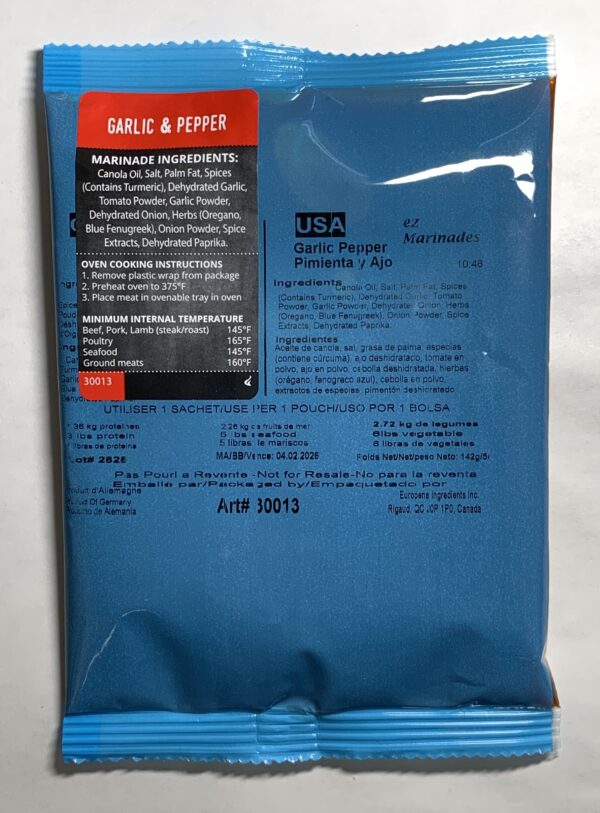 EZ Garlic Pepper Marinade - Image 2