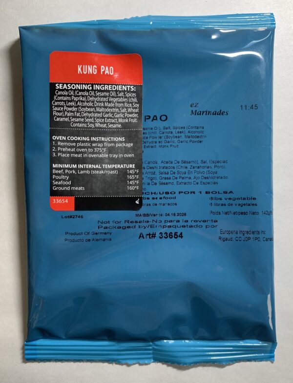 EZ Kung Pao Marinade - Image 2