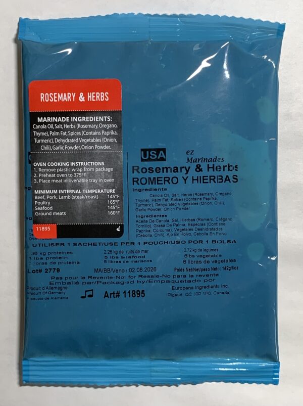 EZ Rosemary & Herbs Marinade - Image 2