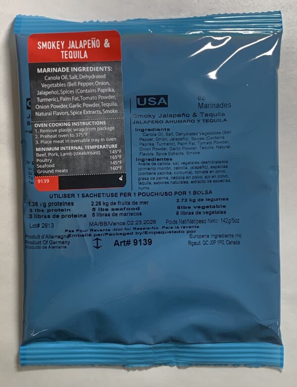 EZ Smoky Jalapeno & Tequila Marinade - Image 2