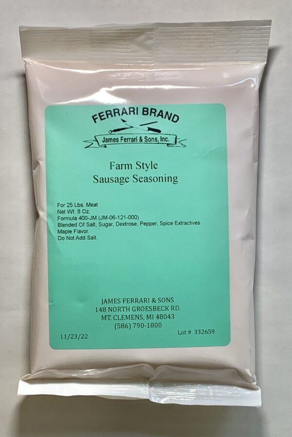 Ferrari Farm Style Sausage Seasoning