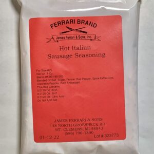 Ferrari Hot Italian Sausage Seasoning