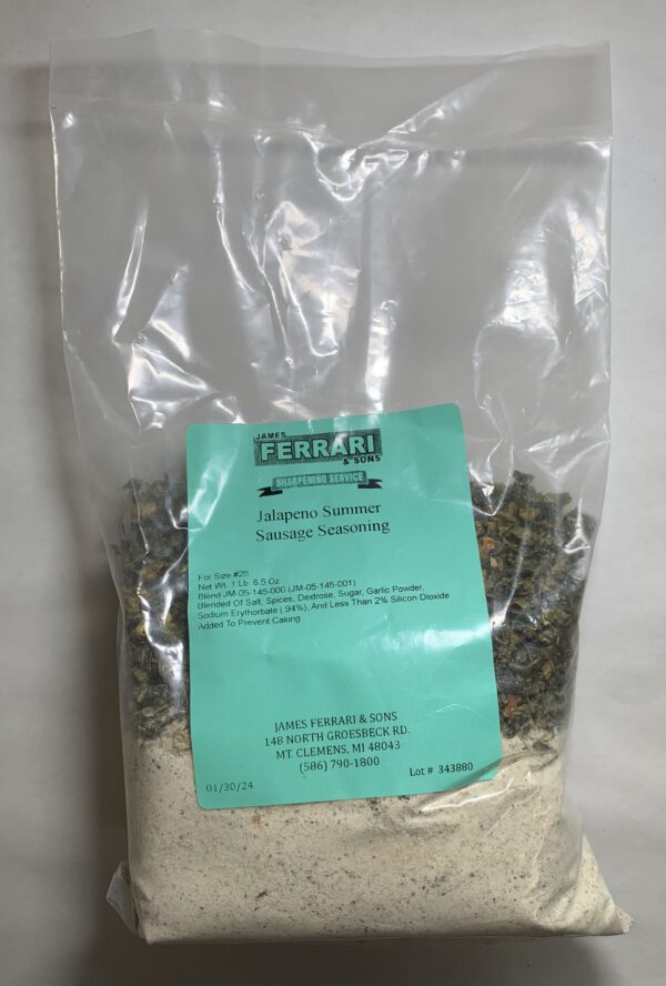 Ferrari Jalapeno Summer Sausage Seasoning