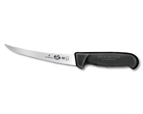 Victorinox 6 IN Fibrox Boning Knife (Curved, Stiff, Wide)
