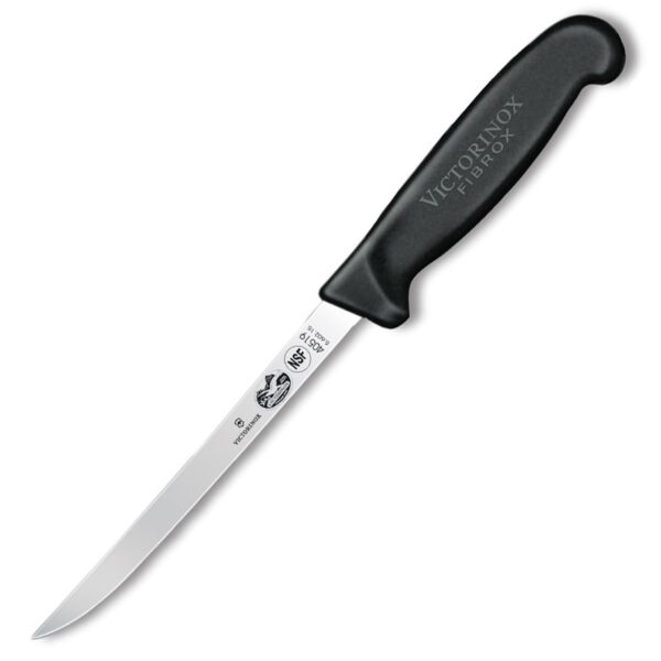 Victorinox 6 IN Fibrox Boning Knife (Narrow, Straight Semi-Flex)