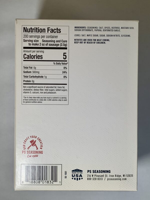 Garlic Sausage Making Kit - Image 3