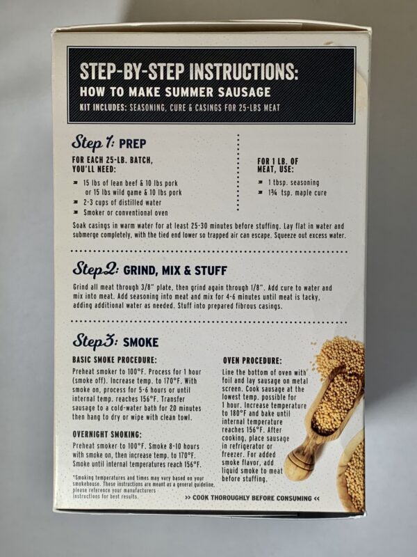 Garlic Sausage Making Kit - Image 4