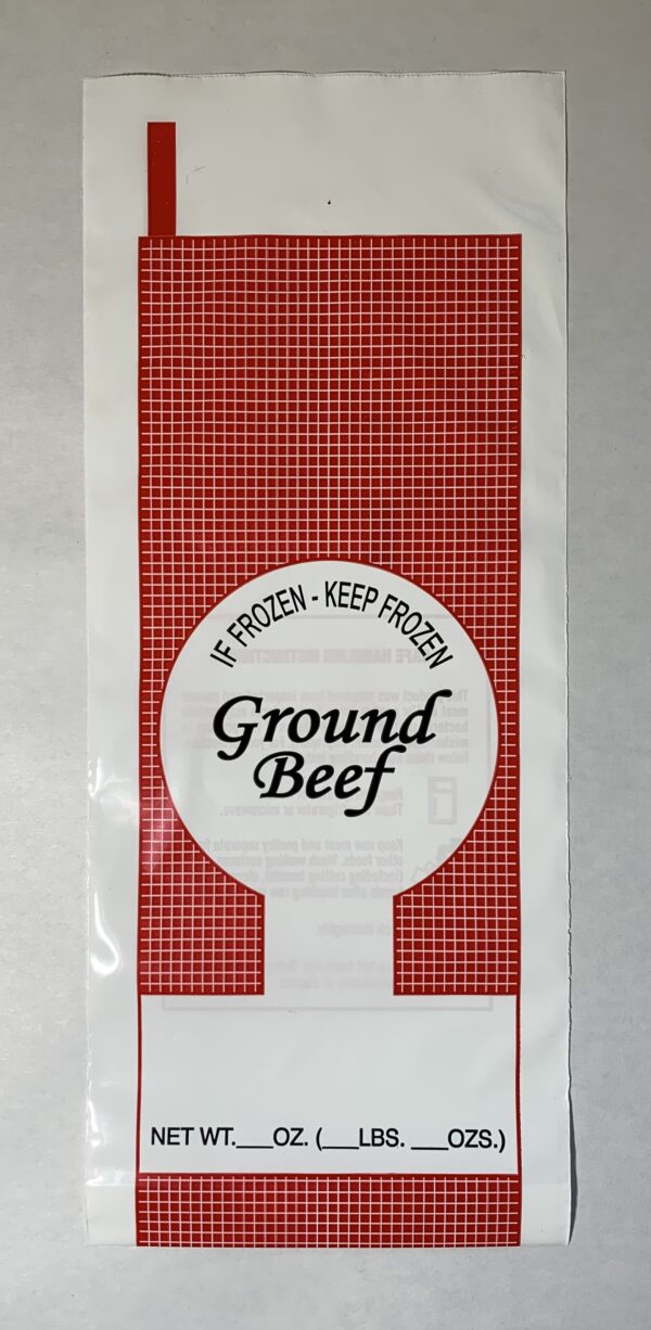 Ground Beef Bag 1 LB (25 Bags)