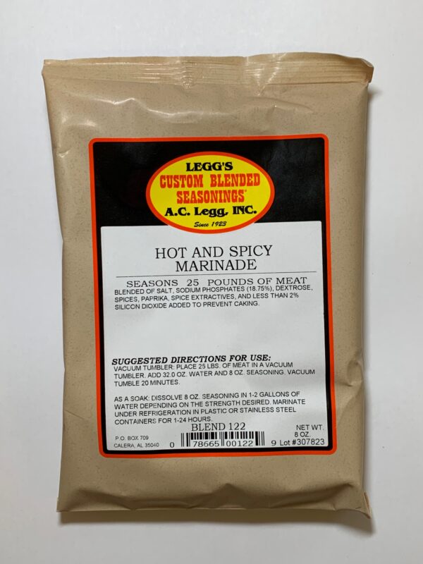 A.C. Leggs Hot & Spicy Marinade