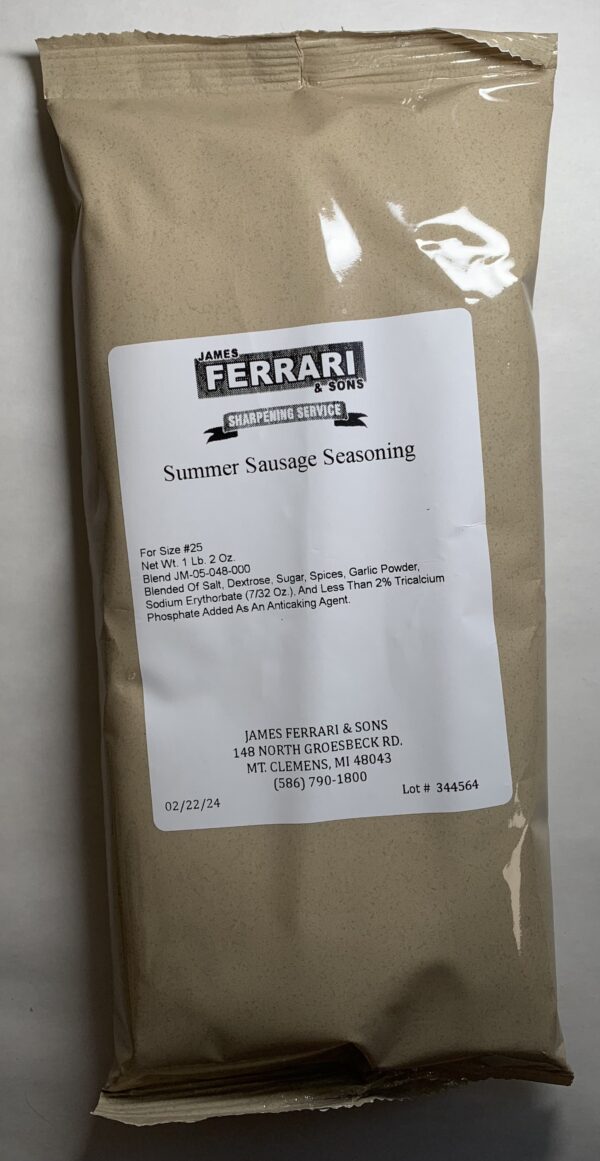 A.C. Leggs Summer Sausage Seasoning