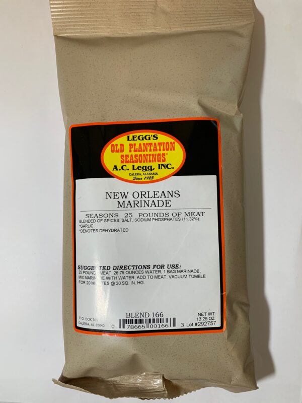 A.C. Leggs Old Plantation New Orleans Marinade