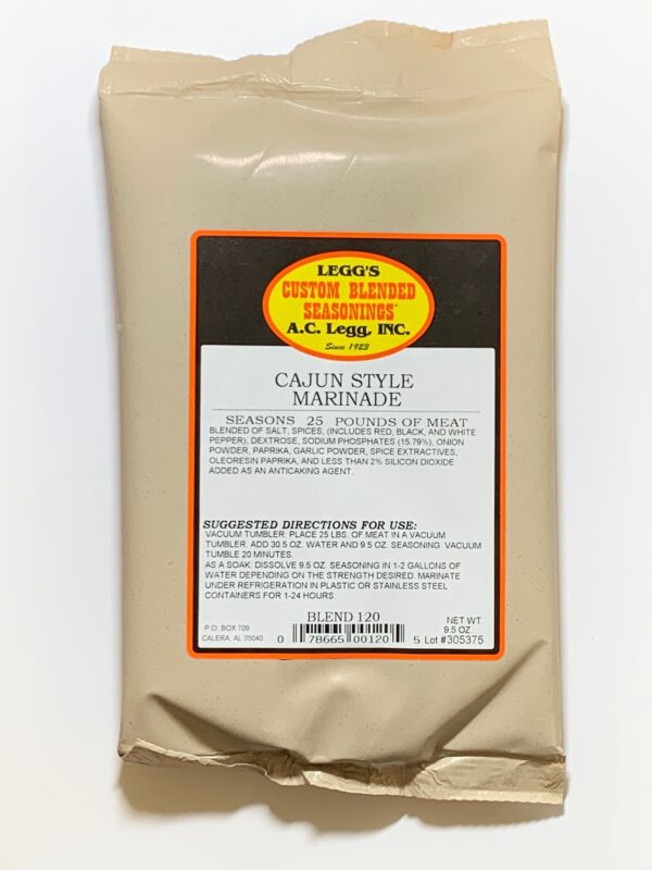 AC Leggs Old Plantation Cajun Marinade