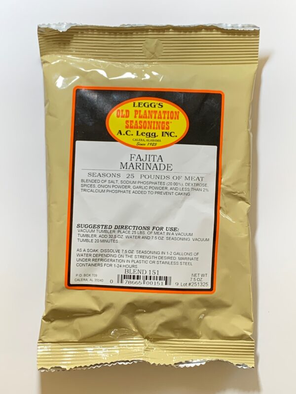 AC Leggs Old Plantation Fajita Marinade
