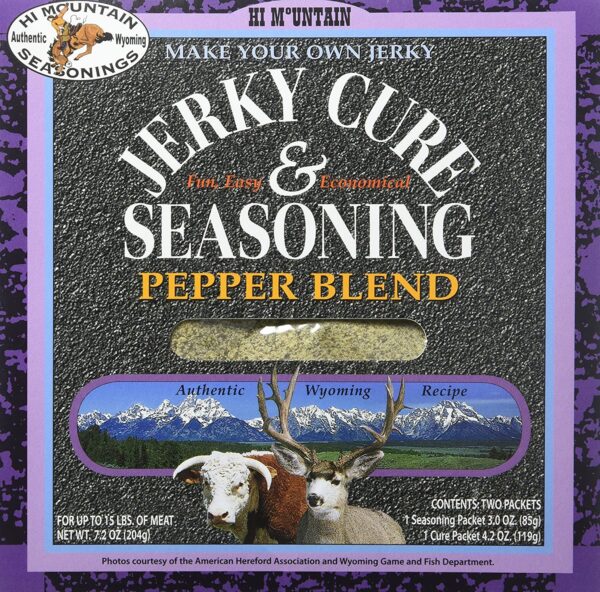 Hi Mountain Peppered Jerky Seasoning
