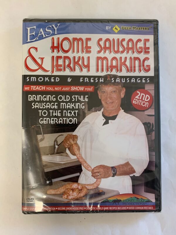 Easy Home Sausage and Jerky Making DVD