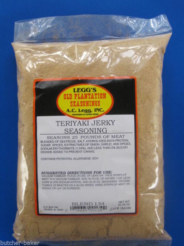 Leggs Old Plantation Teriyaki Jerky Seasoning