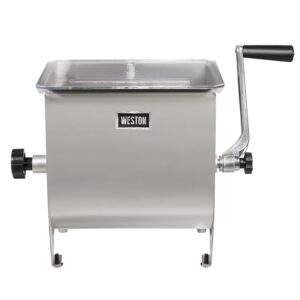 Weston Stainless Steel 20 LB Capacity Manual Meat Mixer