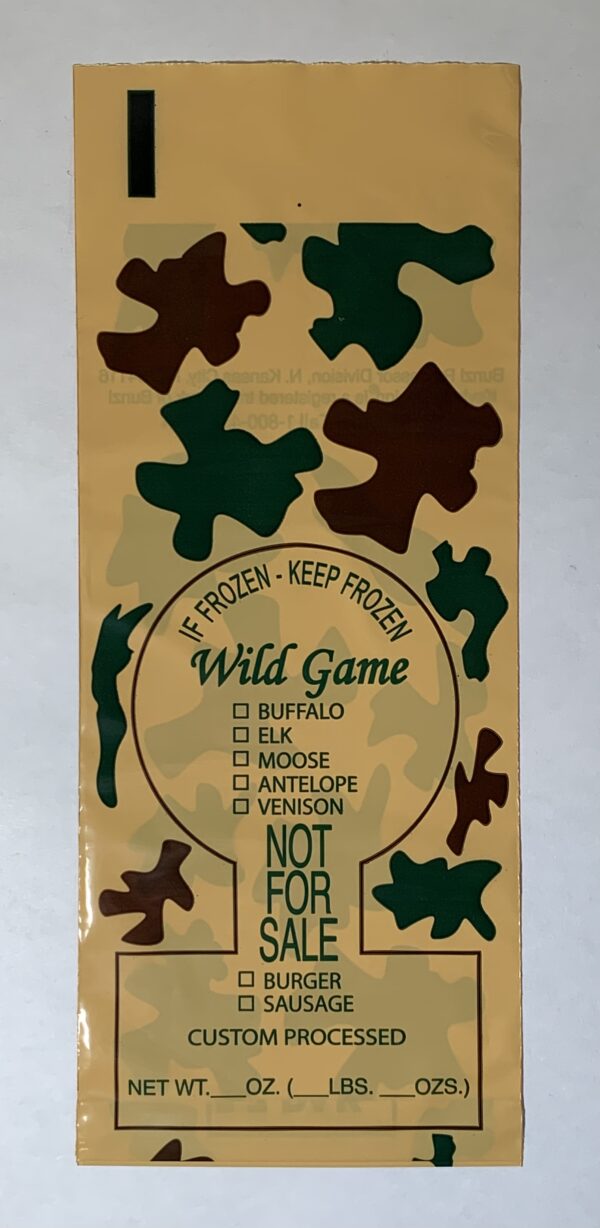 Wild Game Camo Bag 2 LB (25 Bags)