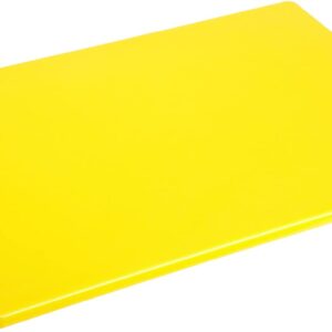 12" x 18" Yellow Poly Cutting Board