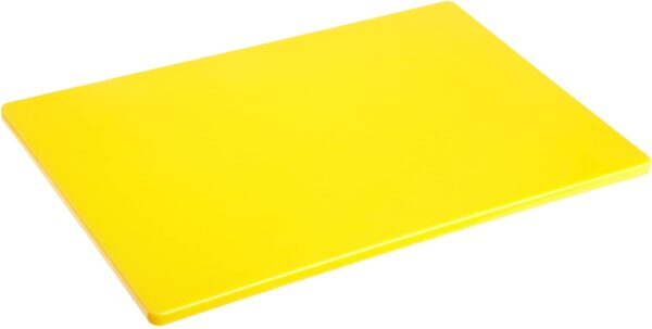 12" x 18" Yellow Poly Cutting Board