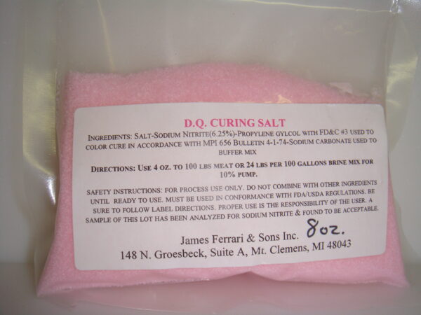 Ferrari D.Q. Curing Salt #1 (8 oz)