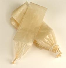 2.5" x 27" Clear Fibrous Casings